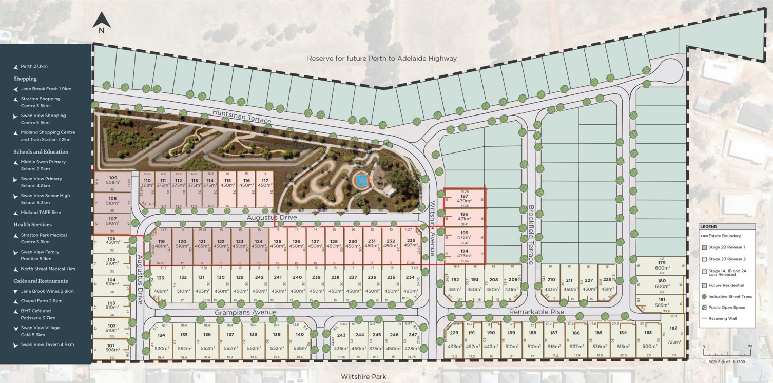 [Land for Sale] Highland Range Estate, Jane Brook OpenLot
